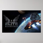 Elite Dangerous Poster (Voorkant)