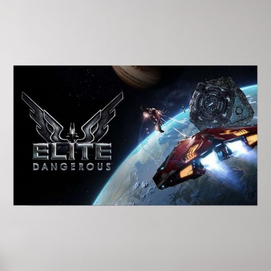 Elite Dangerous Poster (Voorkant)