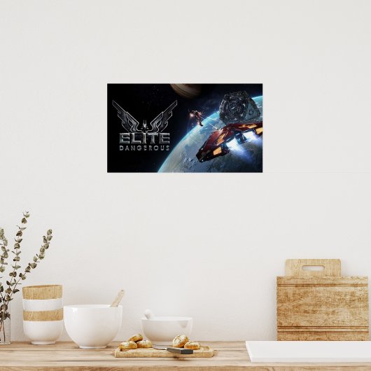 Elite Dangerous Poster (Keuken)