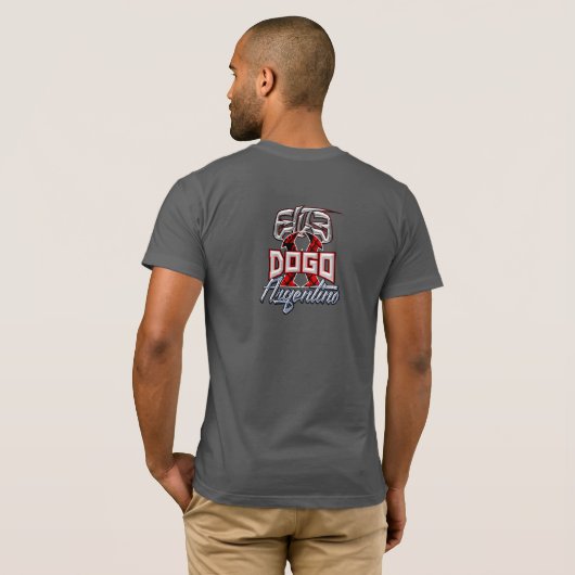 ElitE Dogo Argentino Real Hunter T-shirt (Achterkant volledig)