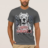 ElitE Dogo Argentino Real Hunter T-shirt (Voorkant)