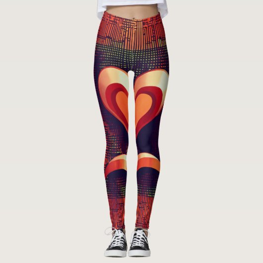 "Elite Elegance: Premium Leggings Design" (Voorkant)