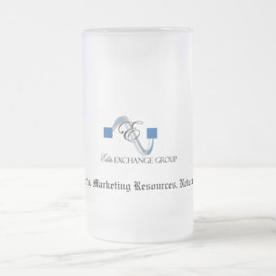 Elite Exchange logo-hoofdlogo, hoofden. Marketing. Matglas Bierpul