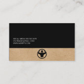 Elite Fitnesscoach | Persoonlijke Trainer Visitekaartje (Achterkant)