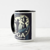 "Elite Golf Championship" | Swing naar de overwinn Mok (Voorkant links)