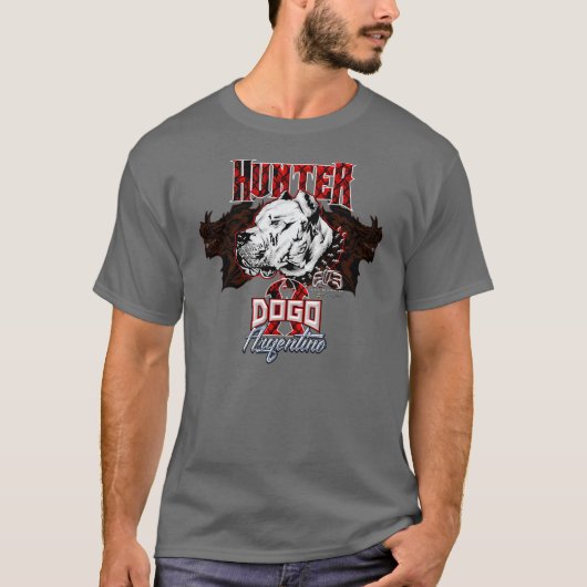 Elite HUNTER Dogo Argentino T-shirt (Voorkant)