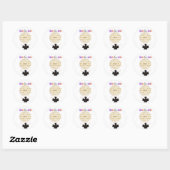 Elite klas van 2026 🎓 ronde sticker (Vel)