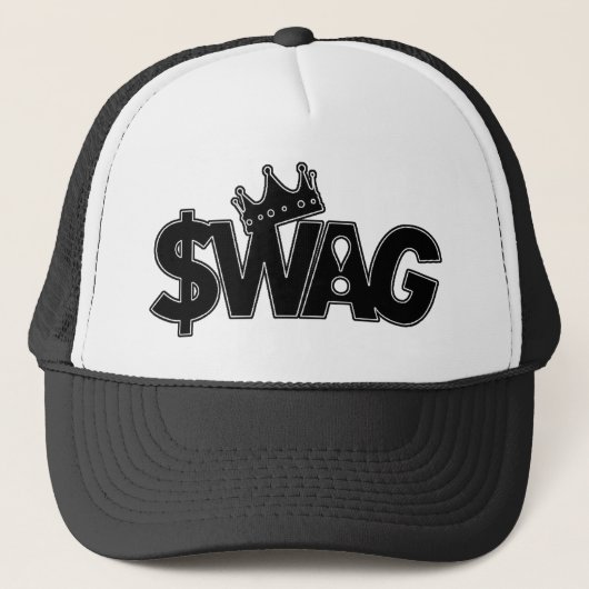 Elite koning van Swag! Trucker Pet (Voorkant)