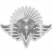 Elite Paratrooper Herdenkingsontwerp Sticker (Voorkant)