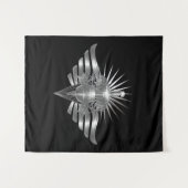 Elite Paratrooper Herdenkingsontwerp Wandkleed (Voorkant (horizontaal))