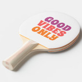Elite Ping Pong Bat Tafeltennisbatje (Voorkant Gekanteld)
