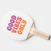 Elite Ping Pong Bat Tafeltennisbatje (Zijkant)