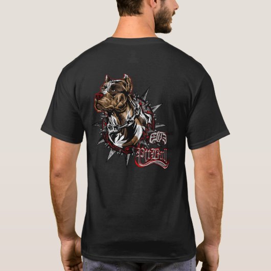 ELITE PITBULL CLASSIC T-SHIRT (Achterkant)