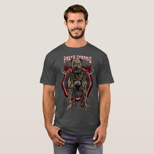ElitE Presa Canario - Dog Warrior T-shirt (Voorkant volledig)
