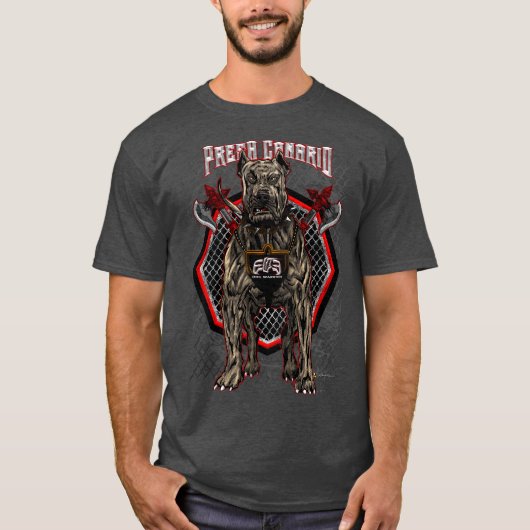 ElitE Presa Canario - Dog Warrior T-shirt (Voorkant)
