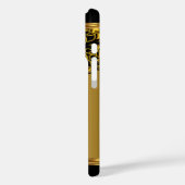 Elite Regal Gold Black  Diamond Jewel 2 Case-Mate iPhone Case (Achterkant / Links)