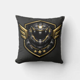 Elite Space Crew Exploration Division Throw Pillow Kussen