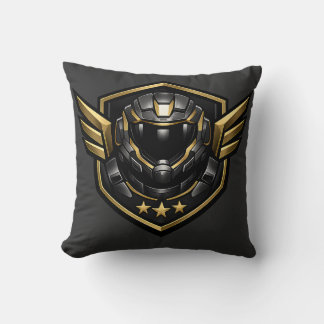 Elite Space Crew Exploration Division Throw Pillow Kussen