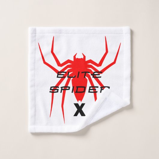 Elite Spider X badkamer handdoek set (Wasdoekje)