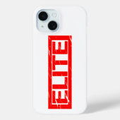 Elite Stamp Case-Mate iPhone Case (Achterkant)