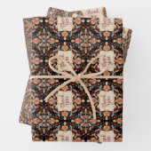 Elite  stijl dank u inpakpapier vel (In situ)