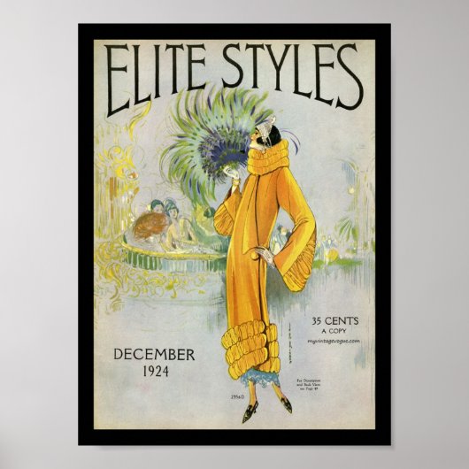 Elite Styles 1924 Poster (Voorkant)