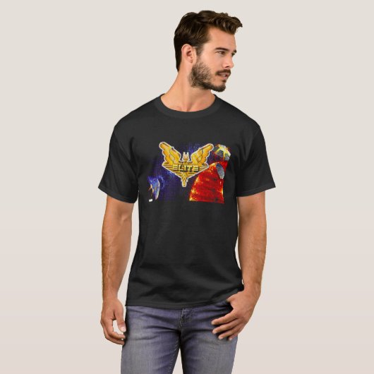 Elite T-Shirt Retro Gaming Amiga (Voorkant volledig)