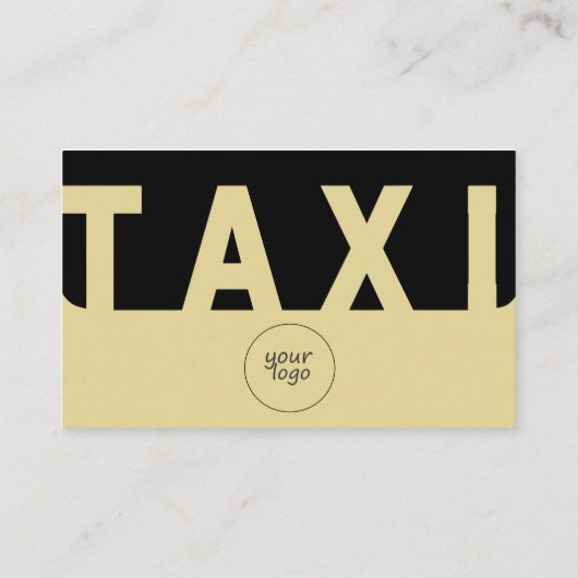 Elite taxichauffeur visitekaartje (Achterkant)