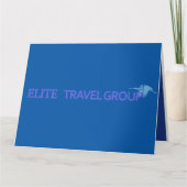 ELITE TRAVEL GROUP-brochure Kaart (Voorkant)