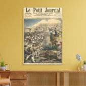 Elite-troepen van het Franse leger, Franse buitenl Canvas Afdruk (Insitu (Woonkamer))