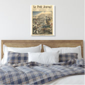 Elite-troepen van het Franse leger, Franse buitenl Canvas Afdruk (Insitu (Slaapkamer))