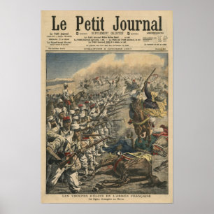 Elite-troepen van het Franse leger, Franse buitenl Poster