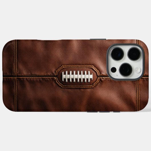 Elite Voetbal Leer Case-Mate iPhone Case (Achterkant (horizontaal))