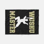 Elite Warrior meesterschap in traditionele Wushu W Fleece Deken (Voorkant (Horizontaal))