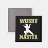 Elite Warrior meesterschap in traditionele Wushu W Magneet (Voorkant / Achterkant)