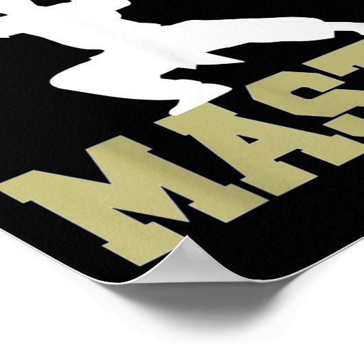 Elite Warrior meesterschap in traditionele Wushu W Poster (Hoek)