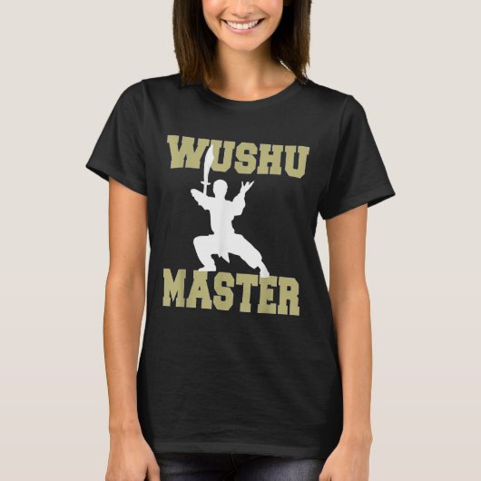 Elite Warrior meesterschap in traditionele Wushu W T-shirt (Voorkant)