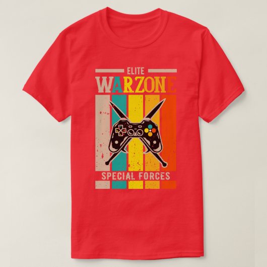 Elite Warzone Special's Goelag Geek T-shirt (Design voorkant)