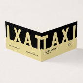 EliteTaxi Driver Visitekaartje (Buitenkant)