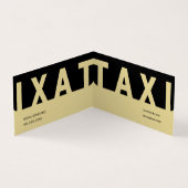 EliteTaxi Driver Visitekaartje (Binnen)