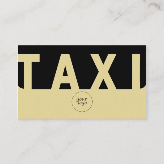 EliteTaxi Driver Visitekaartje (Achterkant)