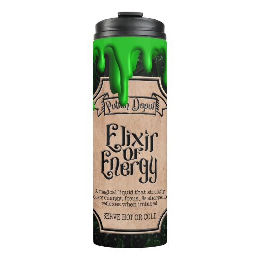 Elixer van Energie Thermosbeker (Voorkant)