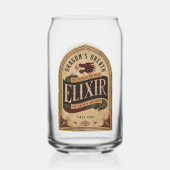 Elixir Dragon's Breath Halloween Party Blikvorm Glas (Voorkant)