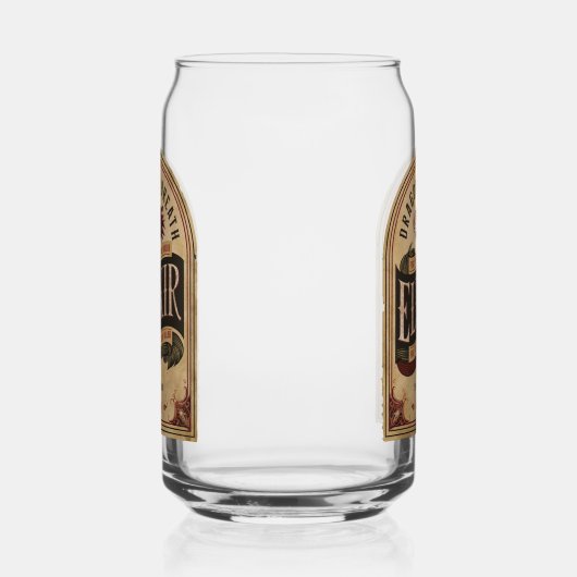 Elixir Dragon's Breath Halloween Party  Blikvorm Glas (Links)