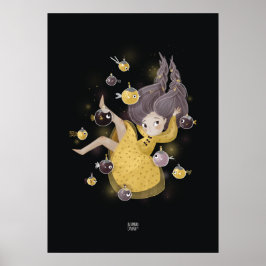 ELIXIR FISH van Alexandra Dikaia Poster