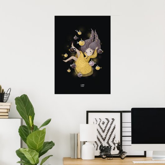 ELIXIR FISH van Alexandra Dikaia Poster (Thuiskantoor)