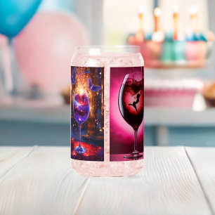 "Elixir of Elegance: A Glass of Refinement" Blikvorm Glas