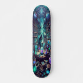 "Elixir of Elements: Alchemist's Lab Skateboard De (Voorkant)