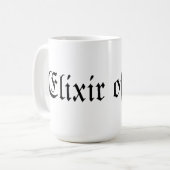 Elixir of Life Koffiemok (Voorkant links)