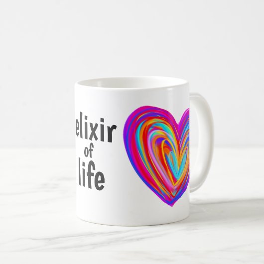 Elixir of Life Mug Koffiemok (Voorkant rechts)